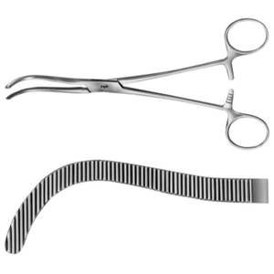 Forceps de conduite biliaire en acier inoxydable de qualité supérieure, gris, outil chirurgical manuel durable, manipulation des voies biliaires, instrument SurgiRight, CE - Product Image 4