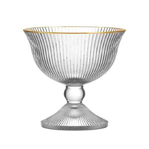 Dessert bowl made from thick <b>glass</b> ideal for culinary display <b>sweet</b> <b>dish</b> competitions or photography of layered treats - Product Image 4