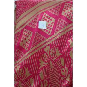 Women's Pure Silk Summer <b>Maxi</b> <b>Skirt</b> Reversible Boho Wrap with Vintage <b>Floral</b> Printed Saree Patterns Natural Waistline - Product Image 6