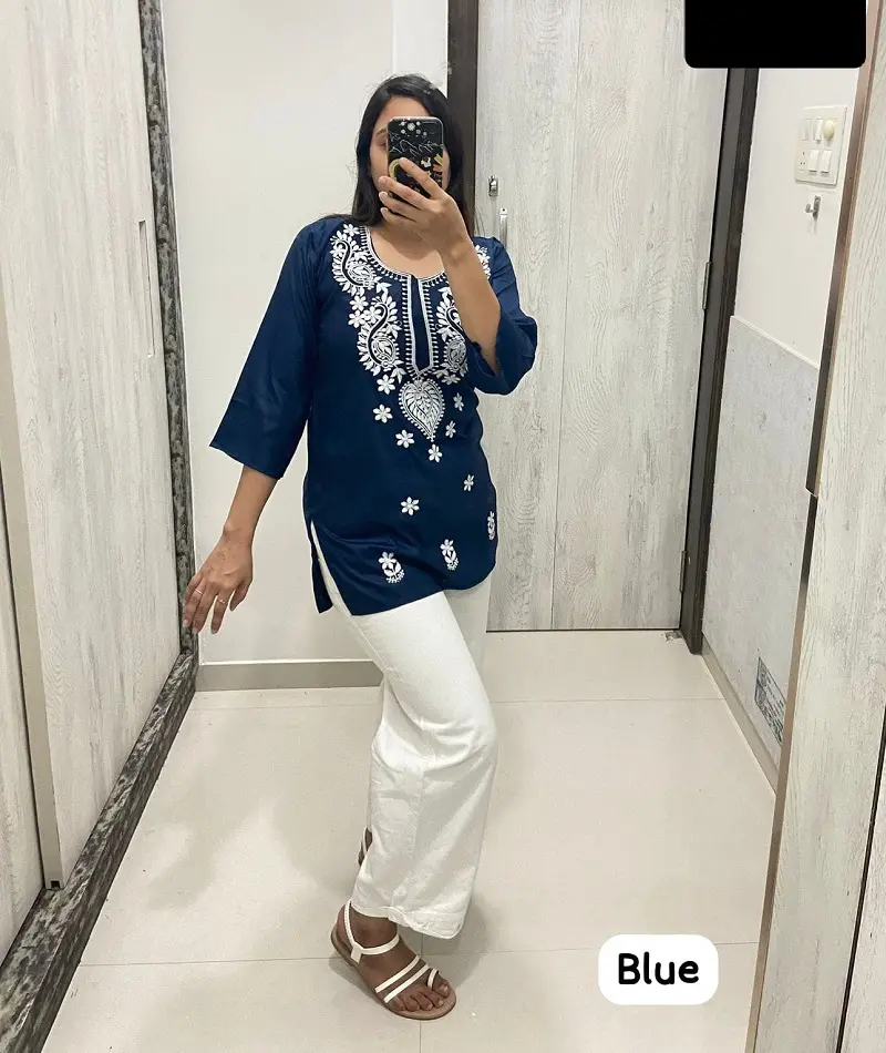 Nueva hermosa ropa islámica paquistaní Shalwar Kameez Kurti con bordado pesado e hilo de trabajo Salwar Suit y Saree