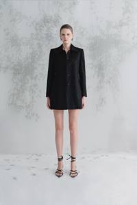 High Fashion EDNA SKORT Quality Vegan Leather <b>Summer</b> Women's Shorts With Faux <b>Skirt</b> Front <b>WHITE</b> ANT Buttons Vietnam Brand - Product Image 6