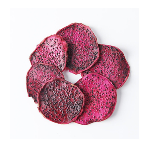 แก้วมังกรอบแห้งหั่นบางๆใช้ในชามผลไม้และถุงชาทำจากผลไม้มังกรแห้งแบบเวียดนามสำหรับแบรนด์อาหาร - Product Image 1