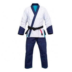 Uniforme de karaté classique personnalisé 2022 coton 10% bjj GI uniforme de couleur blanche - Product Image 3