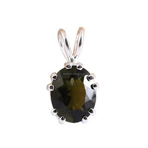 Moldavite พลอยโมเดิร์นจี้พิเศษการออกแบบที่สวยงามแฟนซีจี้ - Product Image 1