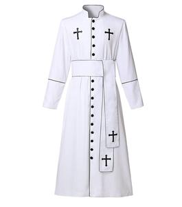 เสื้อกั๊กนักบวชแขนยาวลายชนเผ่าเสื้อผ้าฝ้าย2025ยอดนิยมเสื้อผ้าสำหรับคุณพ่อคุณพ่อชุดสโตลส์ขายส่ง - Product Image 2