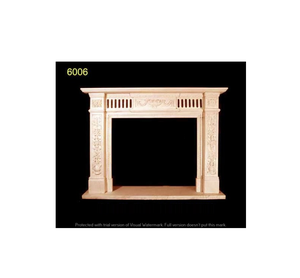 Mantel de Chimenea de Piedra Arenisca de Jodhpur Auténtico, Diseño Moderno, para Uso en Interiores, Montado en la Pared - Product Image 6