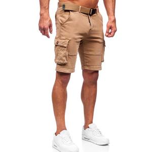 <b>Mens</b> <b>Cargo</b> Style <b>Shorts</b> Cotton Loose Work Casual <b>Shorts</b> - Product Image 2