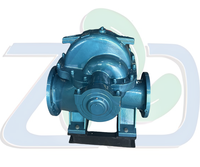 Pompa Air sentrifugal hisap ganda Horizontal, Outlet 10 inci (Casing terpisah) 10-60 m, kategori produk Pompa kepala