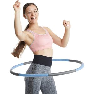 ฮูลาฮูปคุณภาพสูง Klington น้ำหนัก 1.2 กก. เส้นผ่านศูนย์กลาง 1 ม. สีฟ้า พร้อมกระเป๋าและสายวัดรอบเอว - Product Image 1