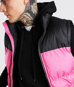 Chaqueta de Invierno Acolchada con Capucha para Hombre de Diseño de Alta Calidad, Estampado Personalizado, Cortavientos, Cálida, Transpirable, con Cierre de Cremallera - Product Image 2