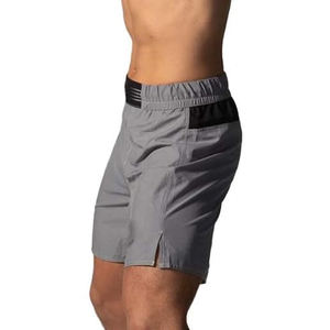 กางเกงขาสั้น MMA แบบคลาสสิกระบายอากาศได้ดีสไตล์เรียบง่ายเอวยางยืดและการปิดด้วยเชือกผูก - Product Image 6