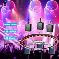 Anneau cinétique Dmx treuil scène cinétique Led faisceau de levage Led cercle anneau lumineux pour discothèque fête Disco