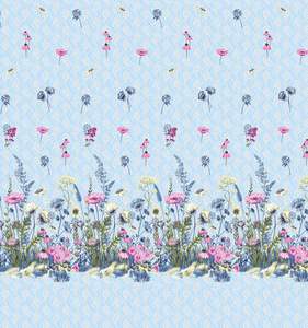 Premium Quality Digital Design Barmeri Floral Print 100% Cotton Double Bed <b>Sheet</b> With Matching Pillow Covers Luxurious Bedsheets - Product Image 6