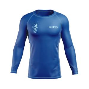 100% polyester, impression par sublimation, ne craque pas, ne se décolore pas, ne se décolle pas, inserts latéraux, respirabilité, mobilité, rash guard à manches courtes, UPF50 - Product Image 5