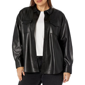 Chaqueta Bomber de Piel de Oveja y Lona para Mujer, Nueva, Personalizada, Estampada, a la Moda, de Alta Calidad, Impermeable y Personalizable - Product Image 3