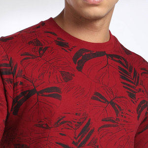 Venta al por mayor OEM personalizado pesado peso pulóver cuello redondo 100% algodón de gran tamaño cuello redondo sudaderas térmicas - Product Image 6