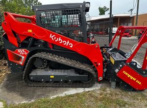 Mini chargeuse sur pneus Kubota Machines de construction Ride-On Mini Skid Steer à vendre Type de chargeuse-pelleteuse avec livraison gratuite aux États-Unis - Product Image 6