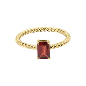 Natural Red Fire <b>Garnet</b> Gemstone <b>Ring</b> Memoria Jewels 925 <b>Silver</b> Yellow Gold Plated IGI Certified Prong Setting Trendy Handmade - Product Image 1