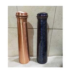 Botella de agua estándar de cobre puro, botella de agua impresa personalizada, beneficios para la salud, usos para gimnasio, botella de tamaño personalizado - Product Image 5