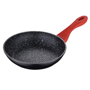 Set di 3 Padelle in Alluminio Forgiato (20/24/28CM) + Set di 3 Utensili da Cucina in Acciaio Inossidabile - Product Image 5