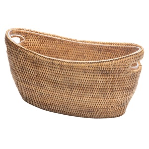 Cesta de Mimbre para Bebidas, Cesta de Almacenamiento Hecha a Mano, Ecológica, Mimbre Natural, Moderna, Multifuncional, Artex Green Earth Made - Product Image 1