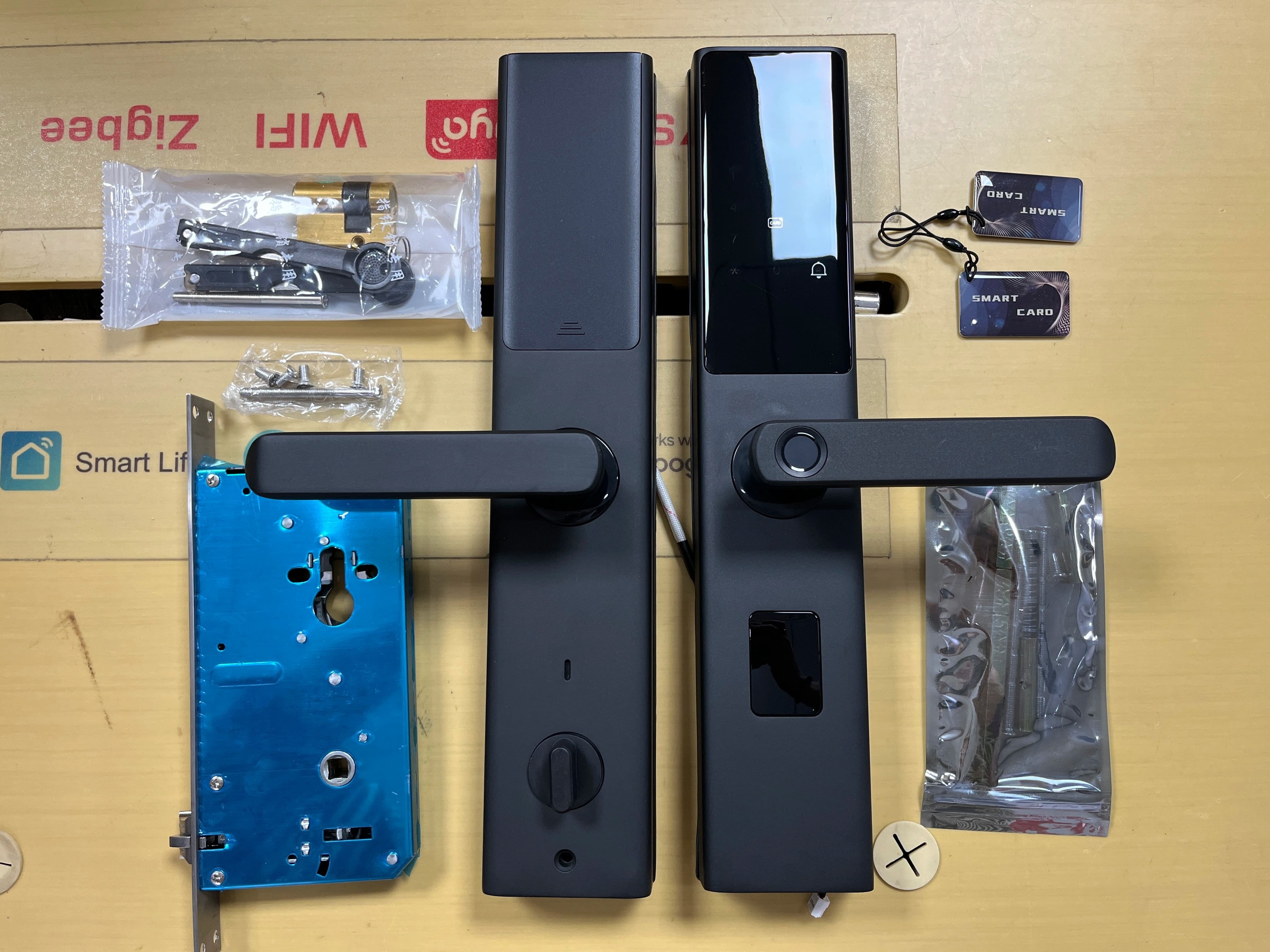 New Arrival High Quality Smart Digital Fingerprint Door Lock with Cloud Storage Wi-Fi Enabled Tuya App Control · image 7