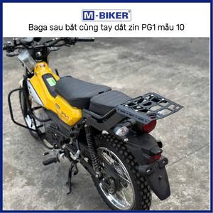 Portaequipajes Trasero Original Yamaha PG1, Duradero, de Alta Gama, Tecnología CNC de Vidrio, ~1.1 kg, Negro/Rojo - Product Image 3