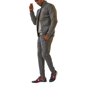 Fabricante Diseña tu propia ropa de entrenamiento ajustada, chándal para hombre, pantalones de chándal deportivos de lana, conjunto de chándal deportivo personalizado para hombre - Product Image 1