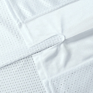 OEM Streetwear estilo de los hombres de estilo americano Vintage de gran tamaño de malla Material de fútbol Jersey Unisex - Product Image 4