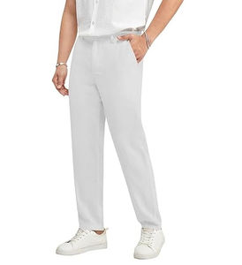 Respirant hommes Offre Spéciale nouveautés hommes pantalons habillés 100% coton vêtements d'extérieur affaires Streetwear vêtements de bureau hommes pantalons habillés - Product Image 5