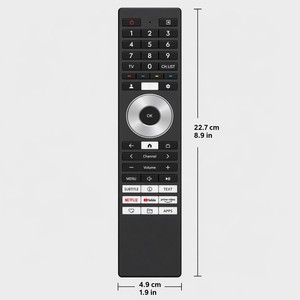 Telecomando Universale ES-RM307-1 per <span class=keywords><strong>TV</strong></span> <span class=keywords><strong>Toshiba</strong></span>, Sostitutivo per CT-95093 ERF3G98T, per Smart <span class=keywords><strong>TV</strong></span> LED 3D HDTV 4K UHD - Product Image 2
