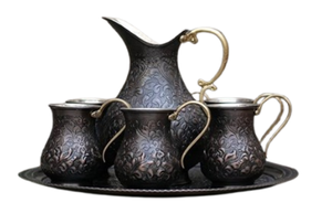 Elegant handmade <b>copper</b> <b>jug</b> with vintage design and excellent best for ayurvedic health benefits and water storage Use Pitcher - Product Image 2