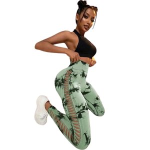 Vente en gros de leggings de course push-up taille haute pour fitness et fitness à séchage rapide respirants legging de yoga pour femmes - Product Image 1