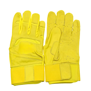 100% Original peau de vache Cabretta cuir Baseball gants de frappeur vente chaude sur mesure vêtements de sport Softball gants de frappeur - Product Image 4