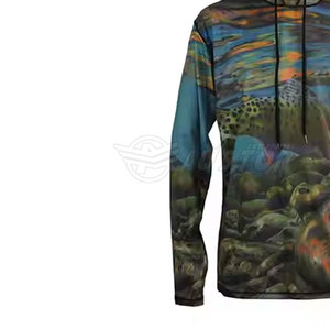 Camisa de Pesca con Capucha UV de Alta Calidad, Sudadera con Capucha de Pesca para Hombre, Camisa de Pesca de Manga Larga con Capucha - Product Image 3