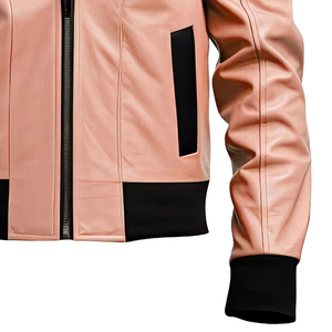 Chaqueta de Cuero Genuino para Mujer, Diseño Personalizado, Talla Adulto, Calidad Premium, Precio Inmejorable, Chaqueta de Cuero de Secado Rápido Hecha a Medida - Product Image 6