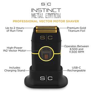 Afeitadora Eléctrica Recargable USB-C, Inalámbrica, de Doble Lámina, para Rostro y Cuerpo, con Motor de Alta Velocidad, Lavable y con Cuchillas de Repuesto - Product Image 5