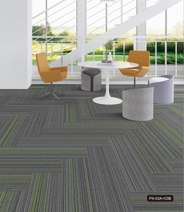 Azulejos de alfombra modular comercial para oficinas 50*50 alfombras cuadradas para oficinas y salas de reuniones de hoteles <span class=keywords><strong>Decra</strong></span> - Product Image 4