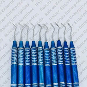 Outils chirurgicaux dentaires manuels Remplissage dentaire Instruments composites Vente en gros Prix bon marché Ensemble d'obturation dentaire en acier inoxydable - Product Image 3