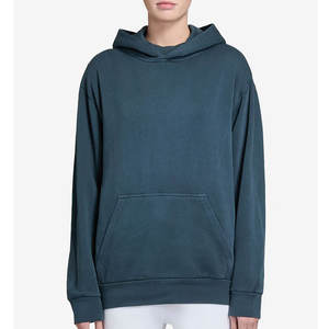 Venta al por mayor 500 GSM 100% algodón grueso en blanco liso peso pesado de gran tamaño de talla grande sudaderas con capucha para hombre Unisex pulóver logotipo personalizado Sudadera con capucha - Product Image 2