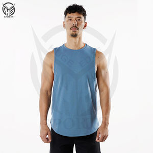 Ropa de Gimnasio, 100% Algodón, Ropa Deportiva Activa, Chaleco de Fitness, Camiseta sin Mangas para Entrenamiento Muscular para Hombre con Diferentes Diseños - Product Image 6
