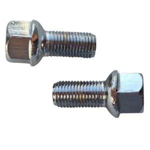 Boulon de roue en acier chromé à siège conique pour Brasilia/Kombi/Fusca 2003-M14X1.5 (16 pièces) EMBLEMAX - Product Image 4