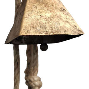 Carillon à vent Mango Gifts 4 clochettes 72 cm, décoration suspendue de style japonais, ornement de jardin intérieur en bronze et aluminium, petit MOQ, cadeau commémoratif - Product Image 4