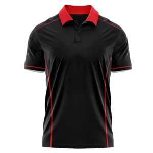 Camisa Casual para Hombre, Manga Corta, Tela de Jersey de Algodón, Secado Rápido, Diseño Sólido, Corte Entallado, Ecológica, Polo para Hombre - Product Image 6