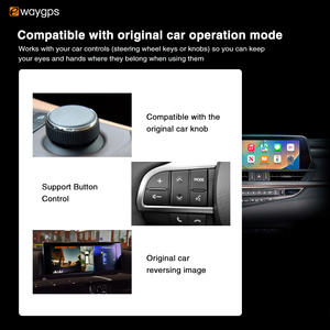 Boîte Ewaygps sans fil MMI Apple CarPlay prenant en charge la caméra 360°, la navigation automobile, <span class=keywords><strong>Android</strong></span> <span class=keywords><strong>Auto</strong></span>, kit de rétrofit, adaptateur pour Lexus - Product Image 4