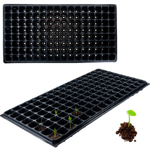 Plateaux de couture rectangulaires à 128 compartiments, multi-plaques, pots de production avec trou de drainage - Product Image 1