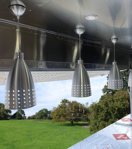 Nouveau camion à pizza mobile à 4 roues en acier inoxydable de type américain, cuisine complète, camion de restauration rapide, excellent état - Product Image 5