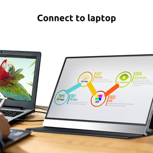 Moniteur portable 12.5 pouces full hd IPS 1920x1080 écran ultra-mince avec l'écran d'ordinateur haut-parleur/téléphone portable/Ipaid - Product Image 2