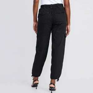 Pantalon cargo pour femme, coupe droite, de haute qualité, à séchage rapide, respirant, coupe-vent, taille élastique, décontracté, streetwear - Product Image 1