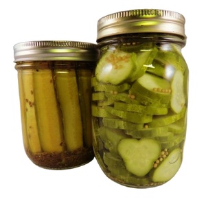 Concombres marinés de qualité supérieure en saumure, cornichons croustillants en conserve, cornichons entiers, vente en gros pour la restauration - Product Image 3